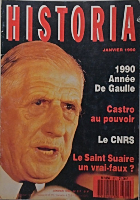 HISTORIA JANVIER 1990 Nº 517.. | Varios Autores Antologia