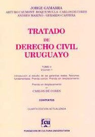 TRATADO DE DERECHO CIVIL URUGUAYO T. 2 V.1 PRENDA | Jorge  Gamarra