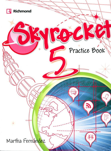 SKYROCKET 5 PRACTICE BOOK + STUDENTS CD..