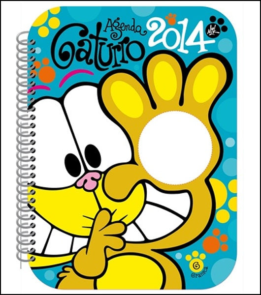 Agenda Gaturro Celeste 2014