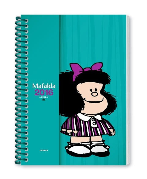 AGENDA 2016 MAFALDA ANILLADA CELESTE