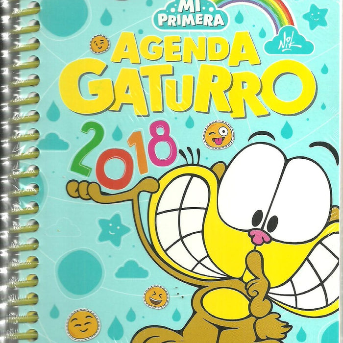 AGENDA GATURRO 2018 ANILLADA AZUL