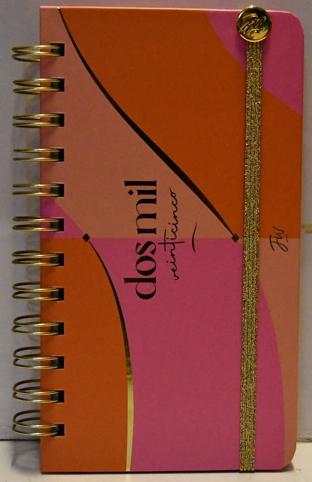 AGENDA POCKET C/ESP PINK  FW SEMANAL 2025..