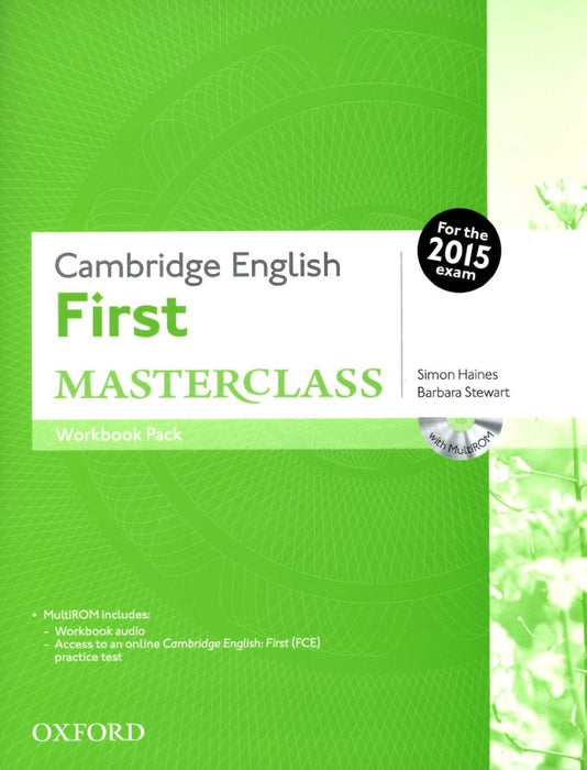 CAMBRIDGE ENGLISH FIRST MASTERCLASS WORKBOOK PACK 2015..