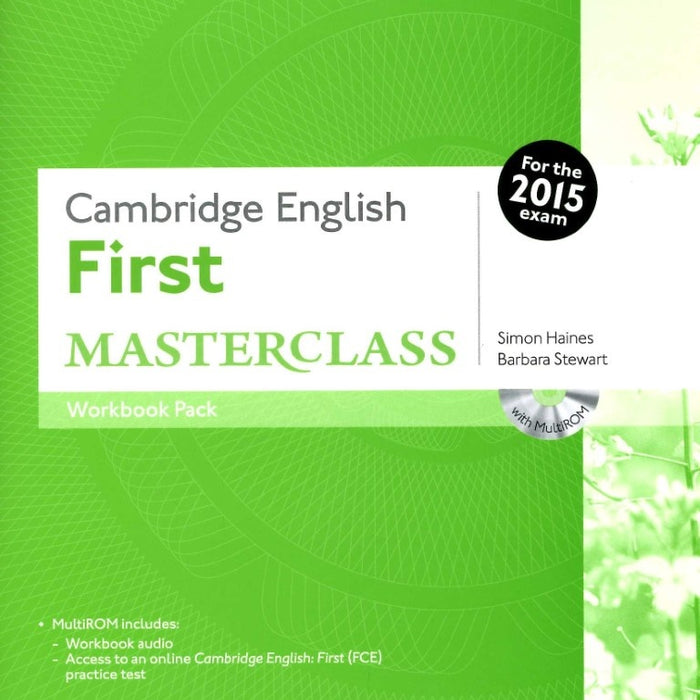 CAMBRIDGE ENGLISH FIRST MASTERCLASS WORKBOOK PACK 2015..