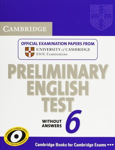 PRELIMINARY ENGLISH TEST 6