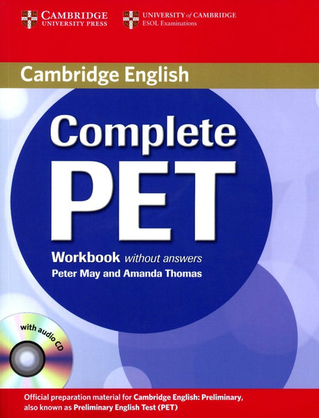 Complete PET Workbook with answers with Audio CD