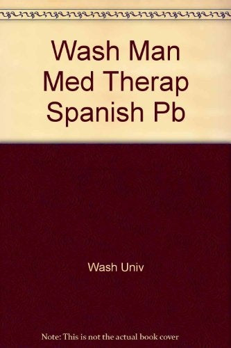 el manual de washington de terapeutica medica | ahya flood PARANJOTHI