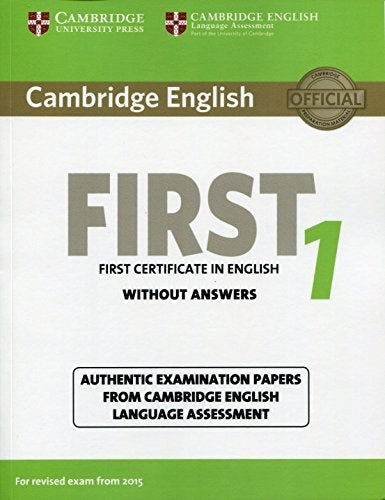 CAMBRIDGE ENGLISH FIRST 1..