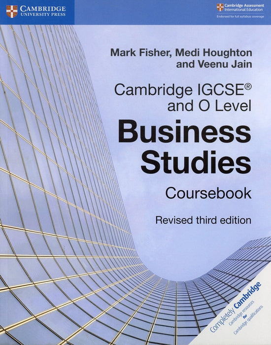 CAMBRIDGE IGCSE AND O LEVEL BUSINESS  COURSEBOOK 3RD ED..