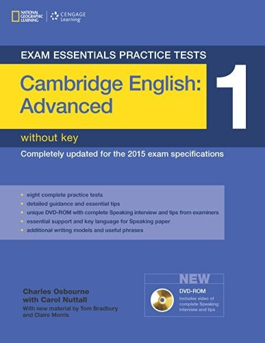 EXAM ESSENTIALS: CAMBRIDGE ADVANCED PRACTICE TESTS 1