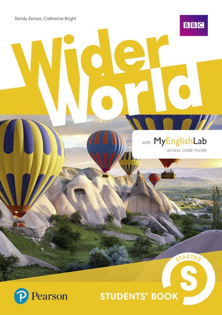 WIDER WORLD STARTER STUDENTS BOOK WITH MYENGLISH LAB..