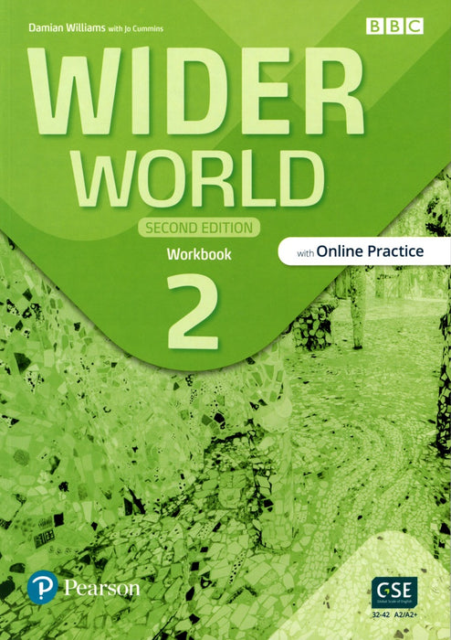 WIDER WORLD 2 SECOND ED WORKBOOKB WITH ONINE PRACTICE..