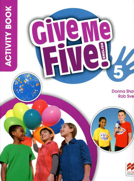 GIVE ME FIVE 5 ACTIVITY BOOK* | VACIO