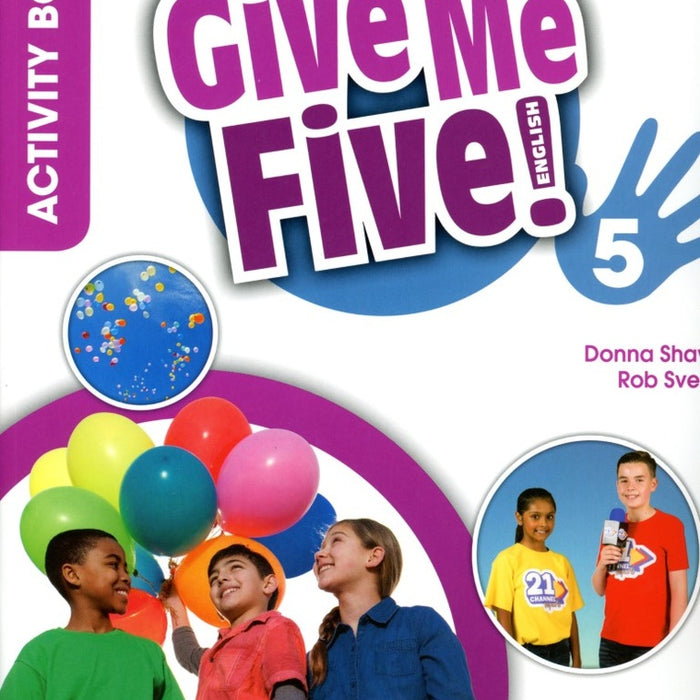 GIVE ME FIVE 5 ACTIVITY BOOK* | VACIO