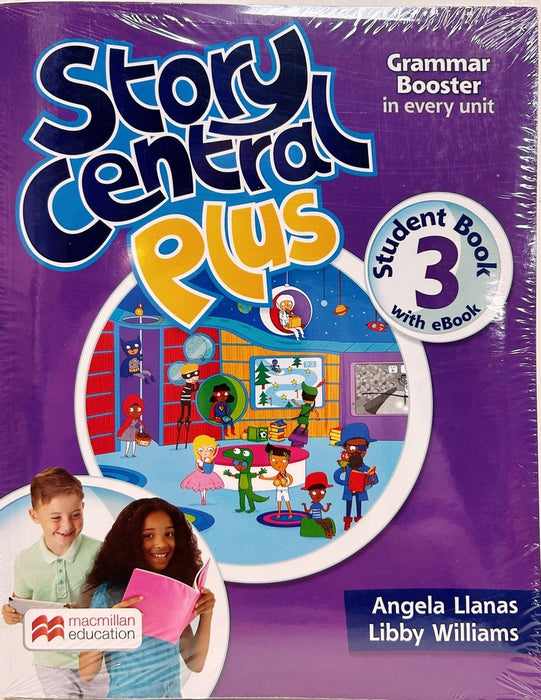 STORY CENTRAL PLUS LEVEL 3 STUDENT BOOK WITH READER..