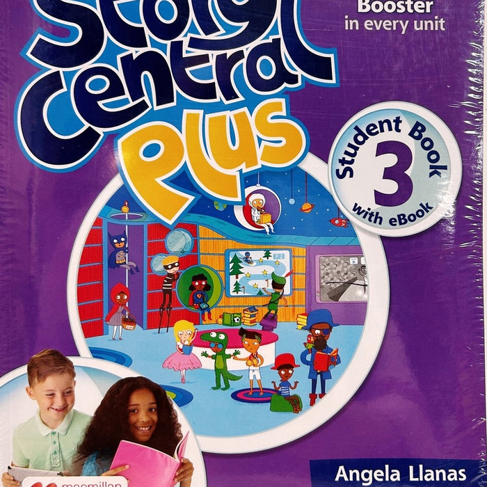 STORY CENTRAL PLUS LEVEL 3 STUDENT BOOK WITH READER..