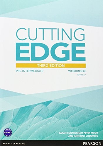 CUTTING EDGE PRE INTERMEDIATE WORKBOOK W/ KEY 3RD ED..