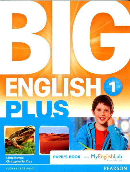 BIG ENGLISH PLUS 1 PUPILS BOOK WITH MY ENGLISH LAB..