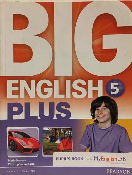 BIG ENGLISH PLUS 5 PUPILS BOOK WITH MY ENGLISH LAB..*