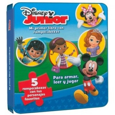 Mi primer libro con rompecabezas Disney Junior | sin autor