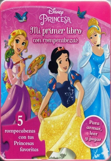 MI PRIMER LIBRO CON ROMPECABEZAS-PRINCESAS | sin autor