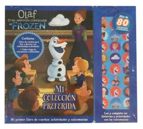 MI PRIMER LIBRO DE CUENTOS OLAF OTRA AVENTURA CONGELADA DE FROZEN.. | sin autor