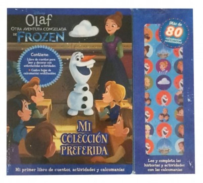 MI PRIMER LIBRO DE CUENTOS OLAF OTRA AVENTURA CONGELADA DE FROZEN.. | sin autor