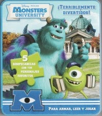 Libro puzzle Monsters university