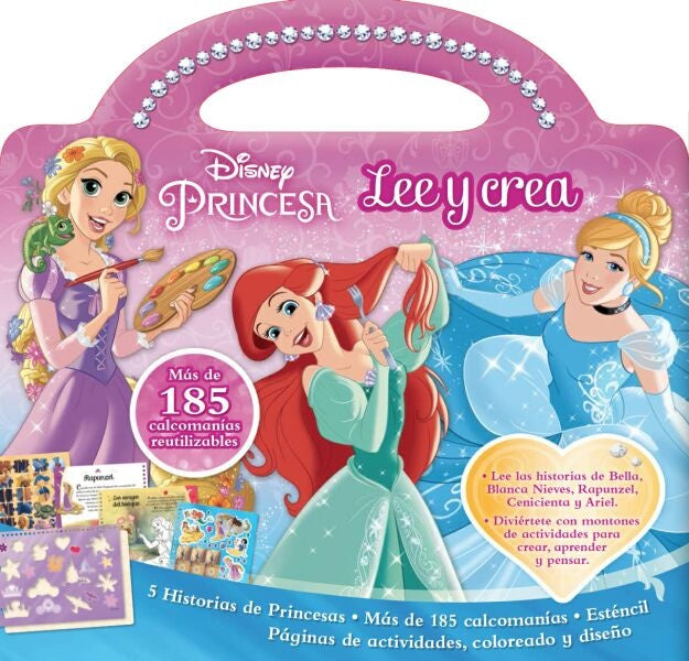 Disney princesa lee y crea | sin autor