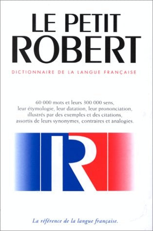 DICTIONAIRE ALPHABETIQUE ET ANALOGIQUE DE LA LANGUE FRANCAIS