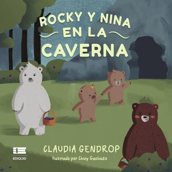 Rocky y Nina en la caverna | Claudia Gendrop