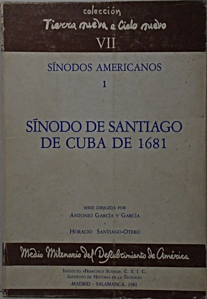 SINODOS AMERICANOS 1.. | García y García, Vários