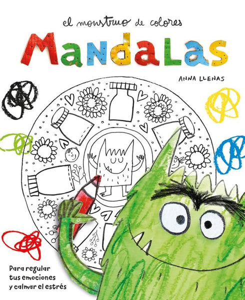 EL MONSTRUO DE COLORES MANDALAS..