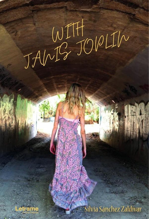 With Janis Joplin | Silvia Sánchez Zaldívar