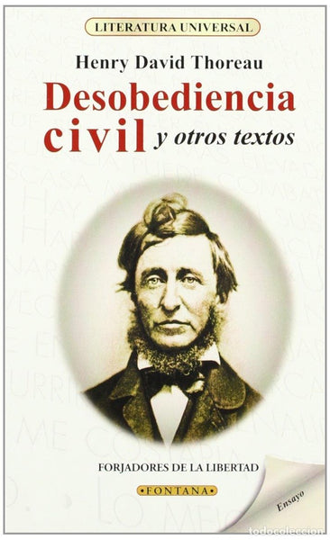 DESOBEDIENCIA CIVIL Y OTROS RELATOS.. | HENRY DAVID  THORCAU