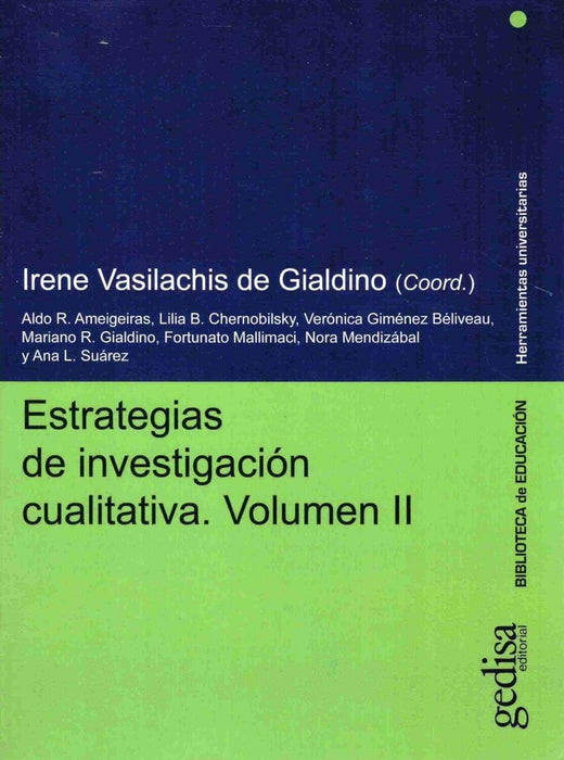 ESTRATEGIAS DE INVESTIGACION CUALITATIVA.. | IRENE VASILACHIS DE GIALDINO