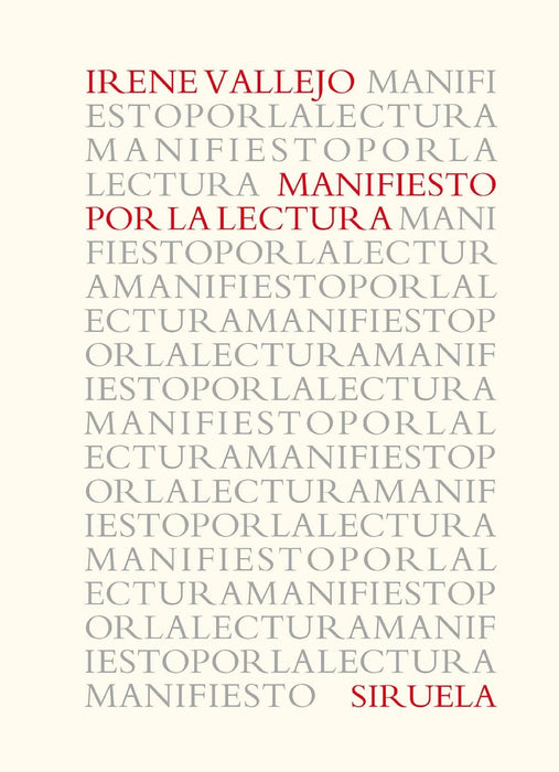 MANIFIESTO POR LA LECTURA.. | IRENE VALLEJO