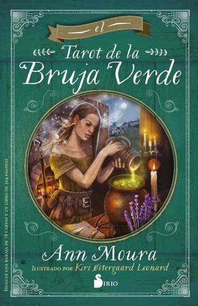 EL TAROT DE LA BRUJA VERDE.. | ANN  MOURA