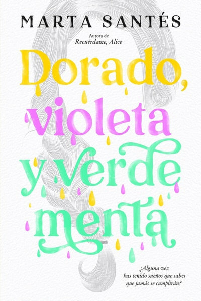 Dorado, violeta y verde menta * | Marta  Santés