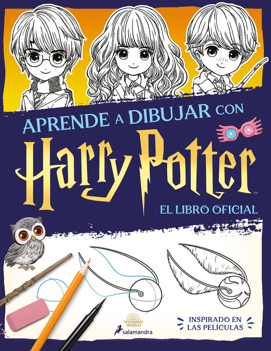 APRENDE A DIBUJAR CON HARRY POTTER.. | J. K. Rowling