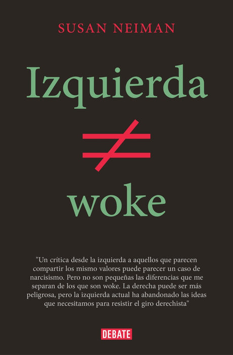 IZQUIERDA NO ES WOKE.. | SUSANA NEIMAN