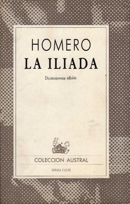 LA ILIADA.. | HOMERO