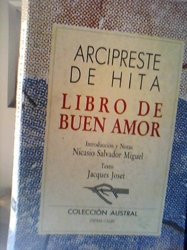 Libro del Arcipreste o de Buen Amor | Juan Ruiz