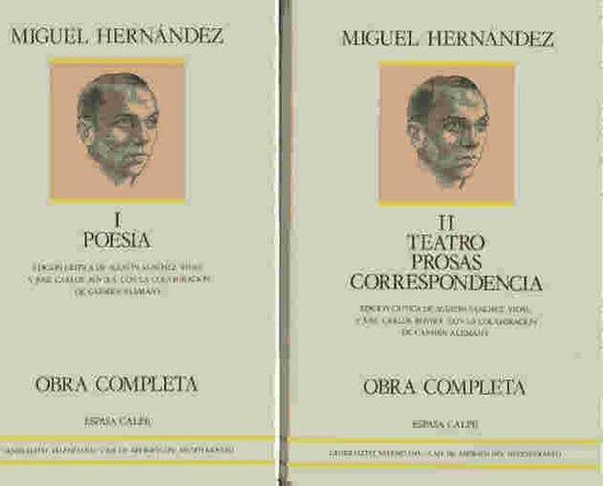 Obra completa (Clasicos castellanos) (Spanish Edition) | Miguel Hernandez