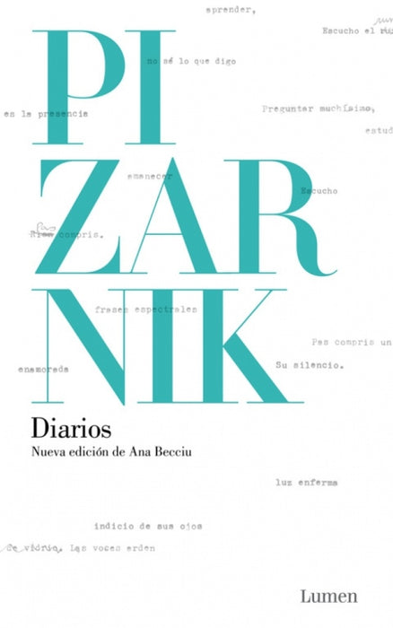 DIARIOS (NUEVA EDICIÓN DE ANA BECCIU) | Alejandra Pizarnik