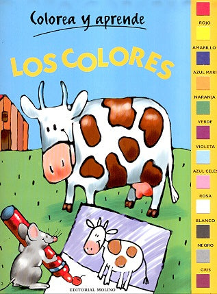 Colores, Los - Colorea y Aprende (Spanish Edition) | D.Ed. Wolf