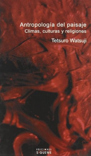 Antropología del paisaje | Tetsuro Watsuji