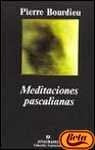 Meditaciones pascalianas | Bourdieu-Kauf