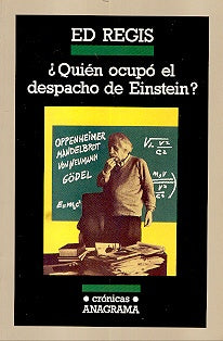 ¿Quién ocupó el despacho de Einstein? | Regis-Pardo